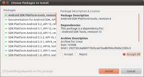 Capturas de pantalla de tu Android en Ubuntu